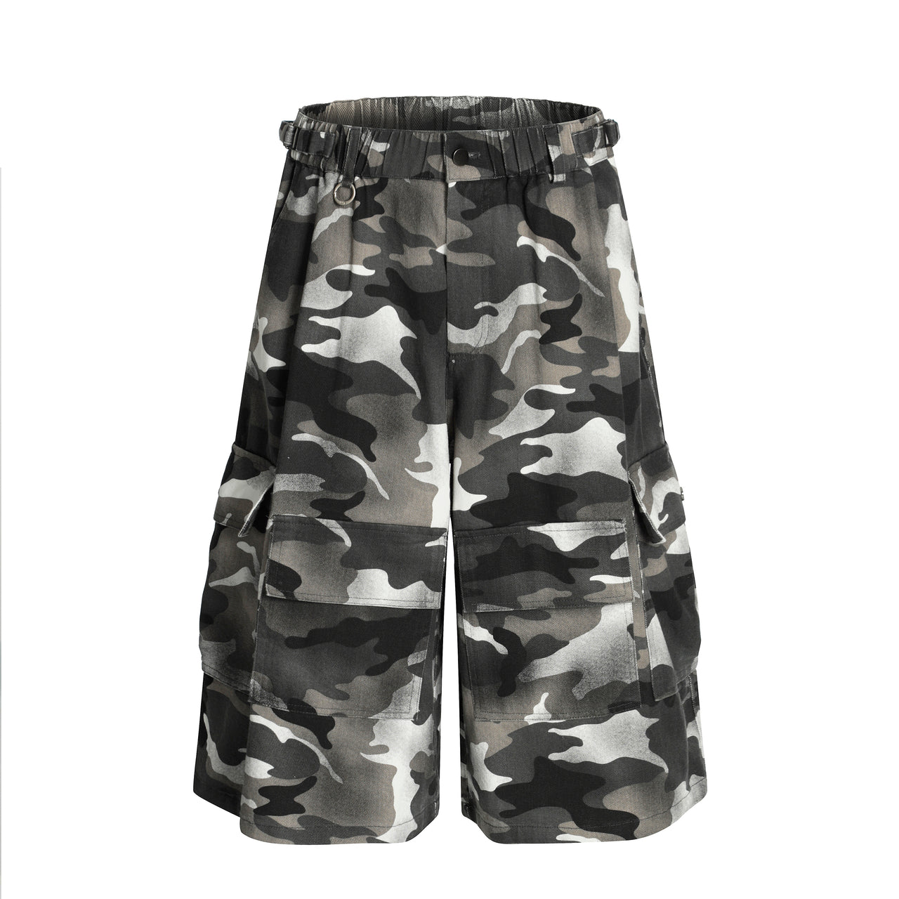 Omirad Elastic Camo Utility Shorts