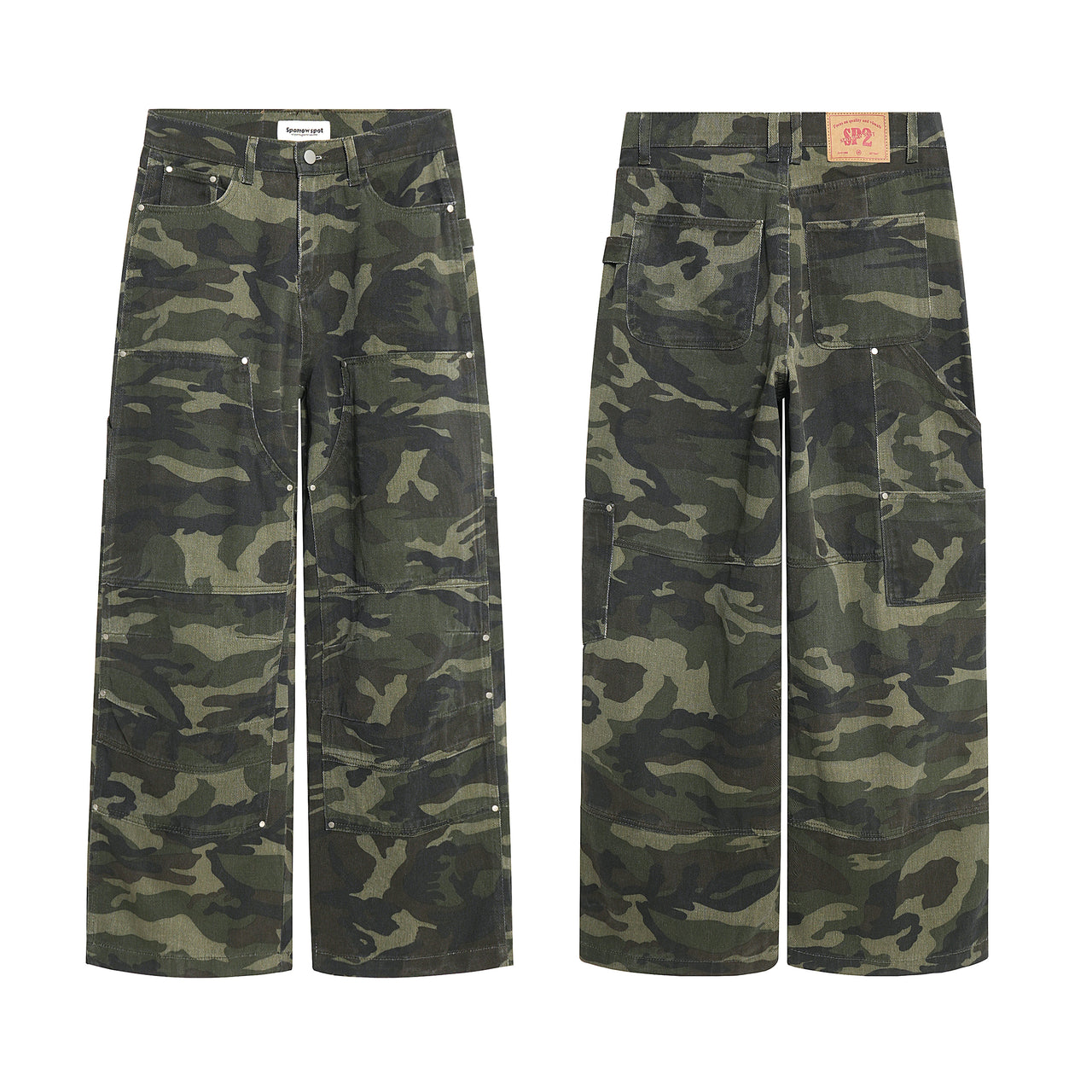 American Vintage Multi-Pocket Work Jeans