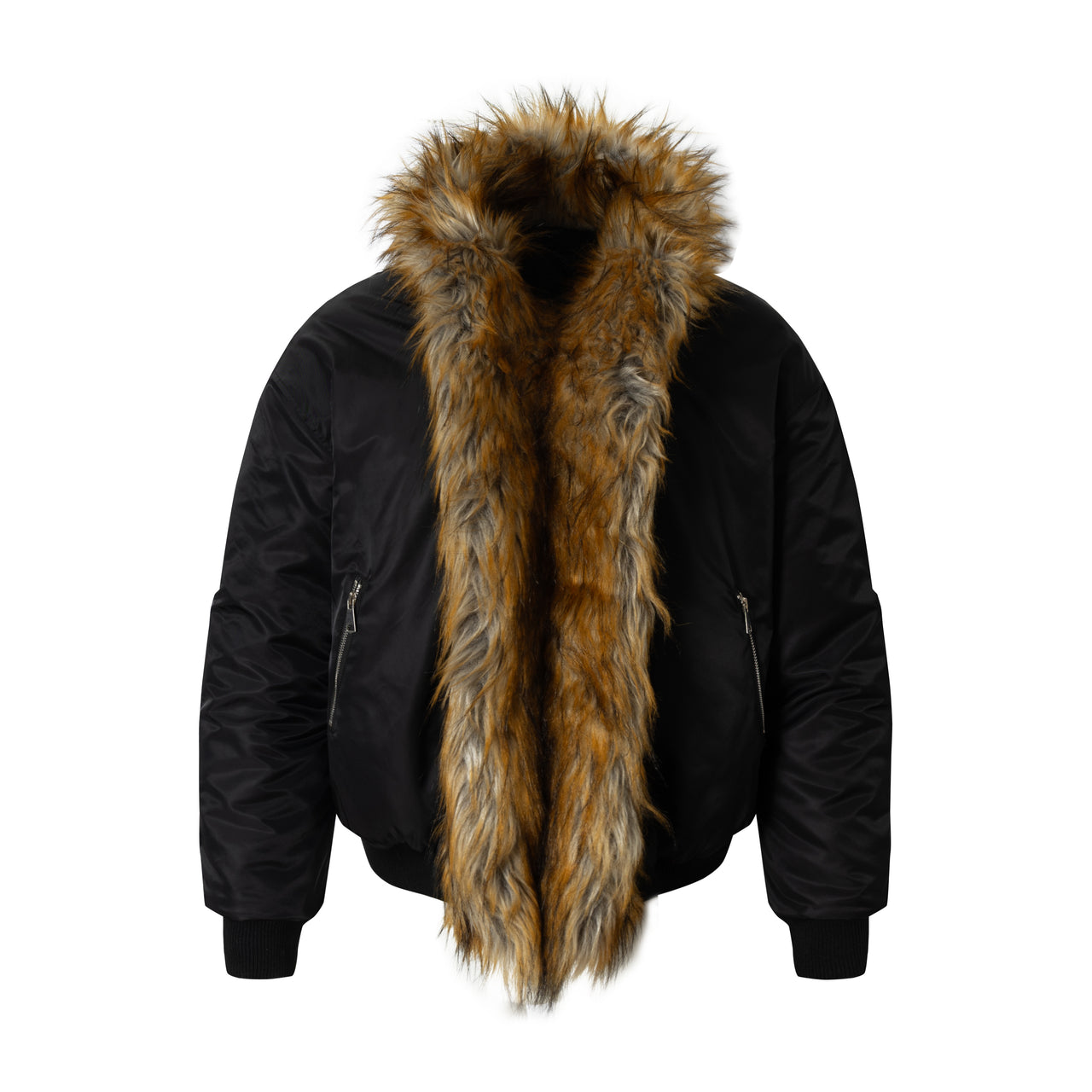 Omirad Faux-Fur Lined Bomber Jacket
