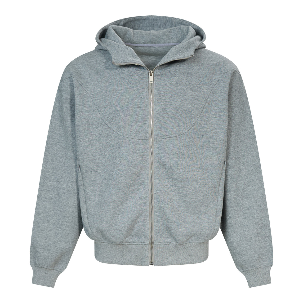 Omirad Curved Panel Full-Zip Hoodie