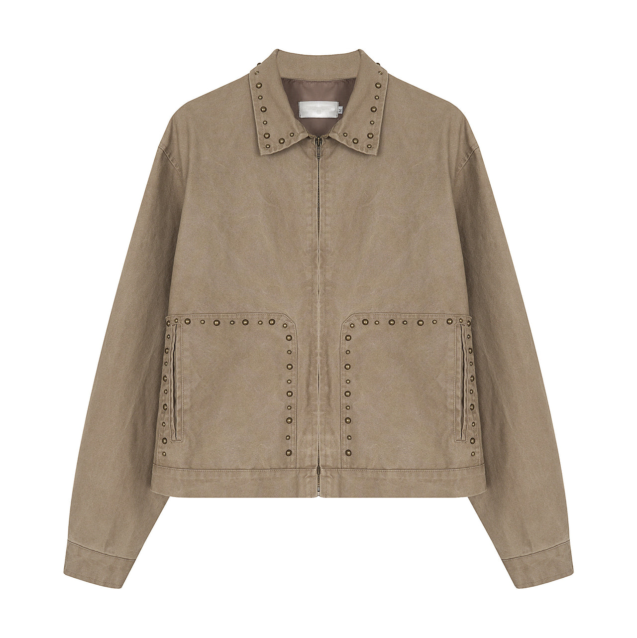 Streetwear Studded Workwear Jacket