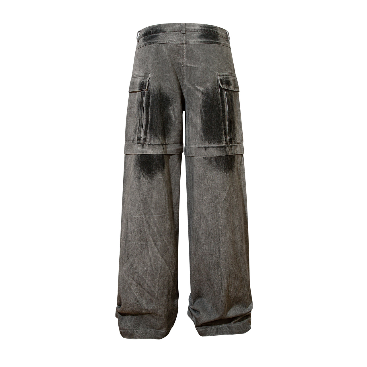 Heavily Distressed Retro Pants