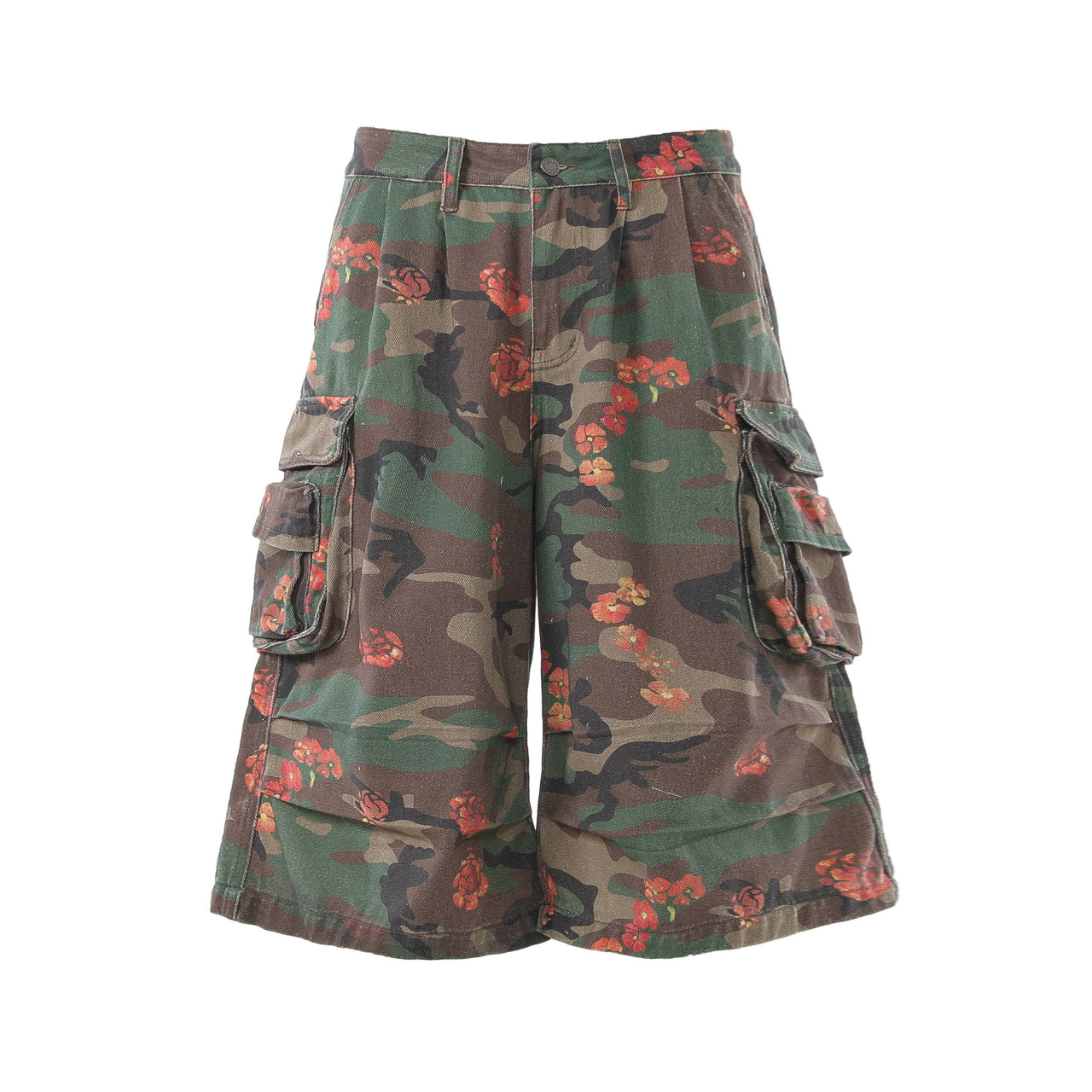 Omirad “Floral Camo Cargo Shorts”