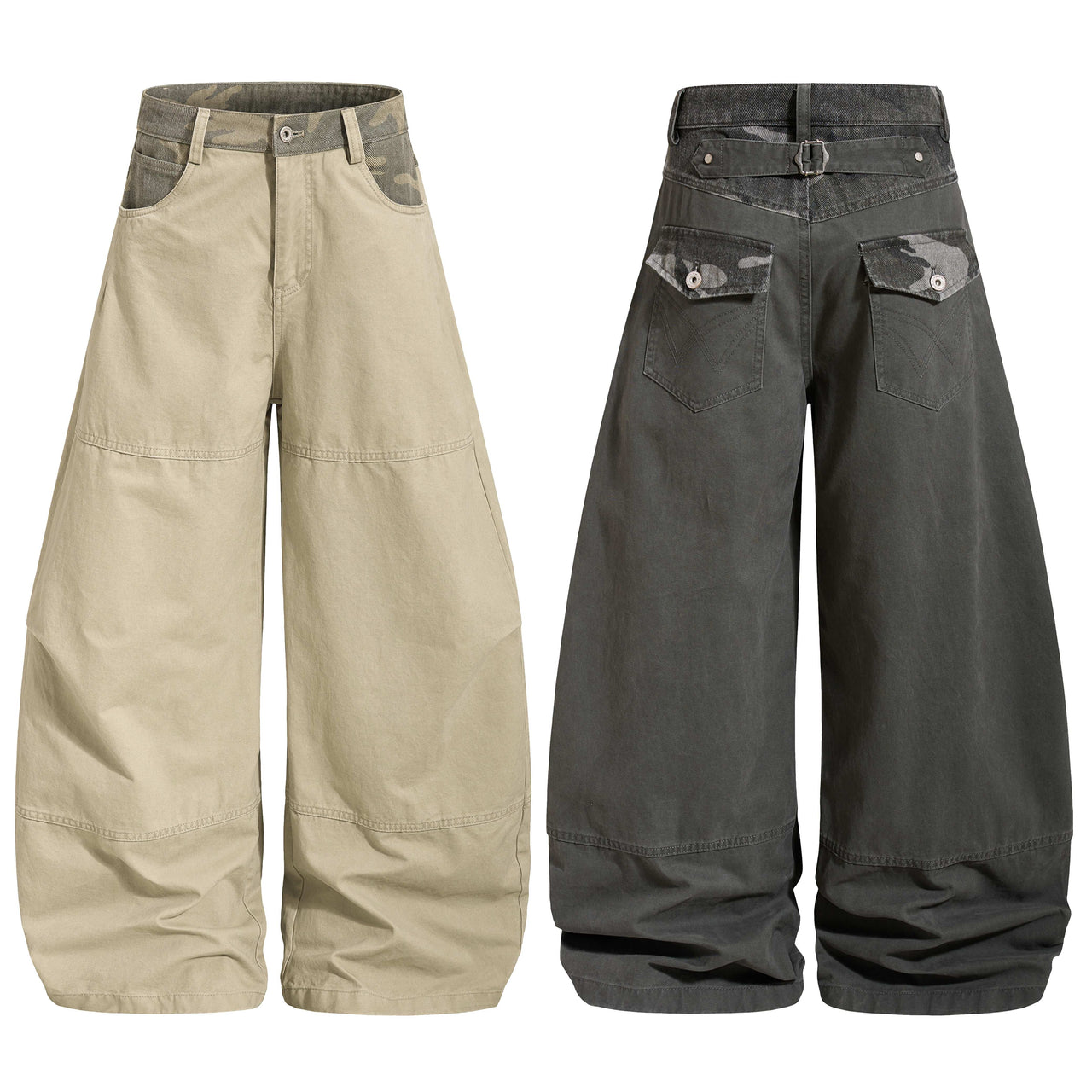 Omirad Balloon Wide-Leg Pants