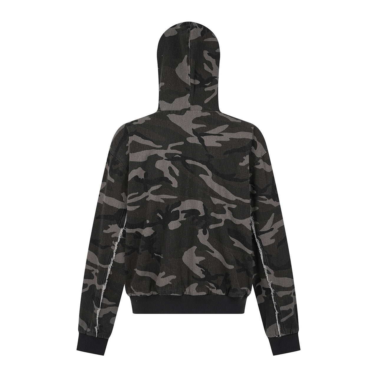 Washed Camo Hoodie