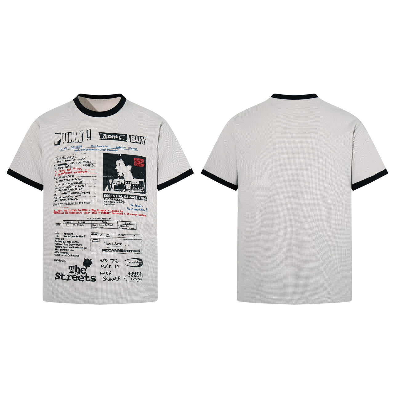 Omirad Punk Editorial Graphic T-Shirt