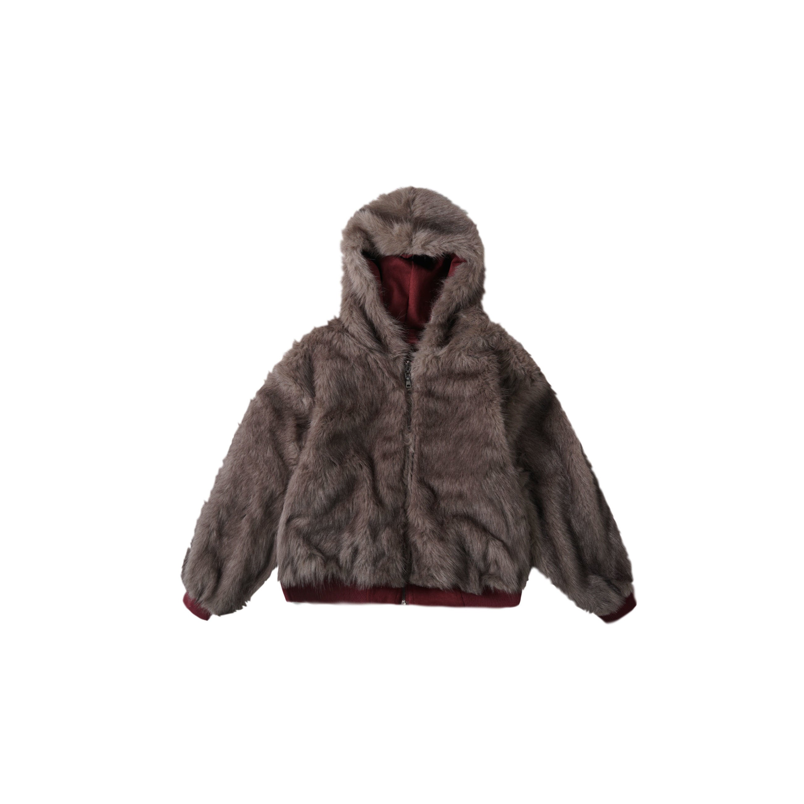 Omirad Reversible Faux Fur Hooded Jacket - omirad