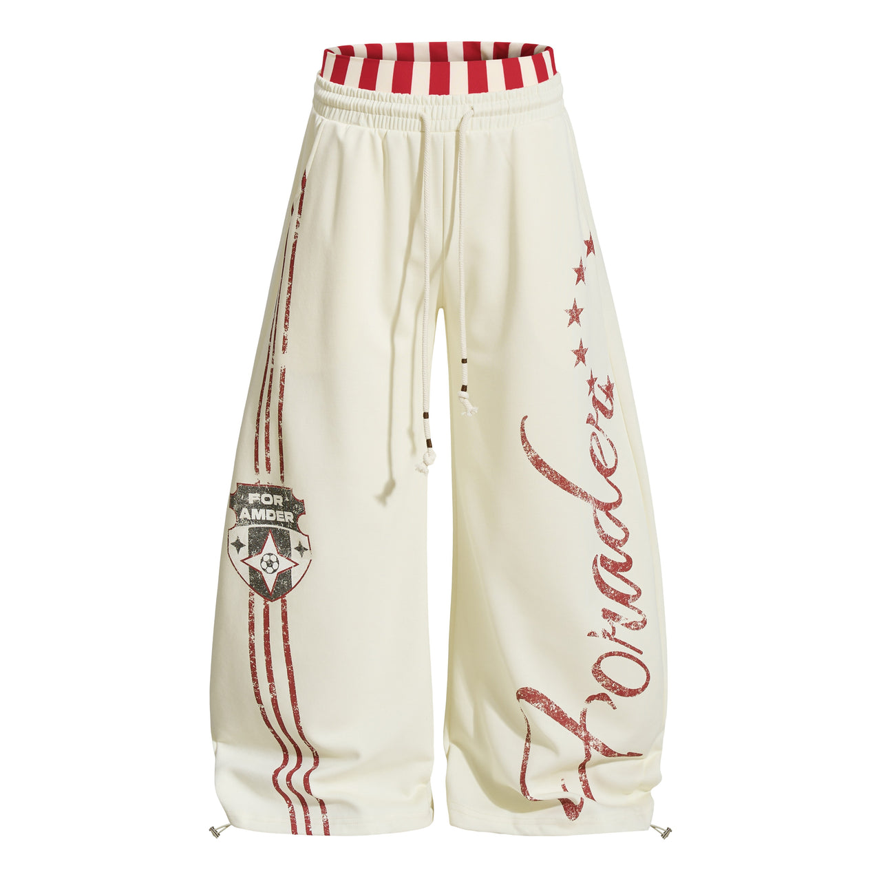 Omirad “American Varsity” Wide-Leg Sweatpants