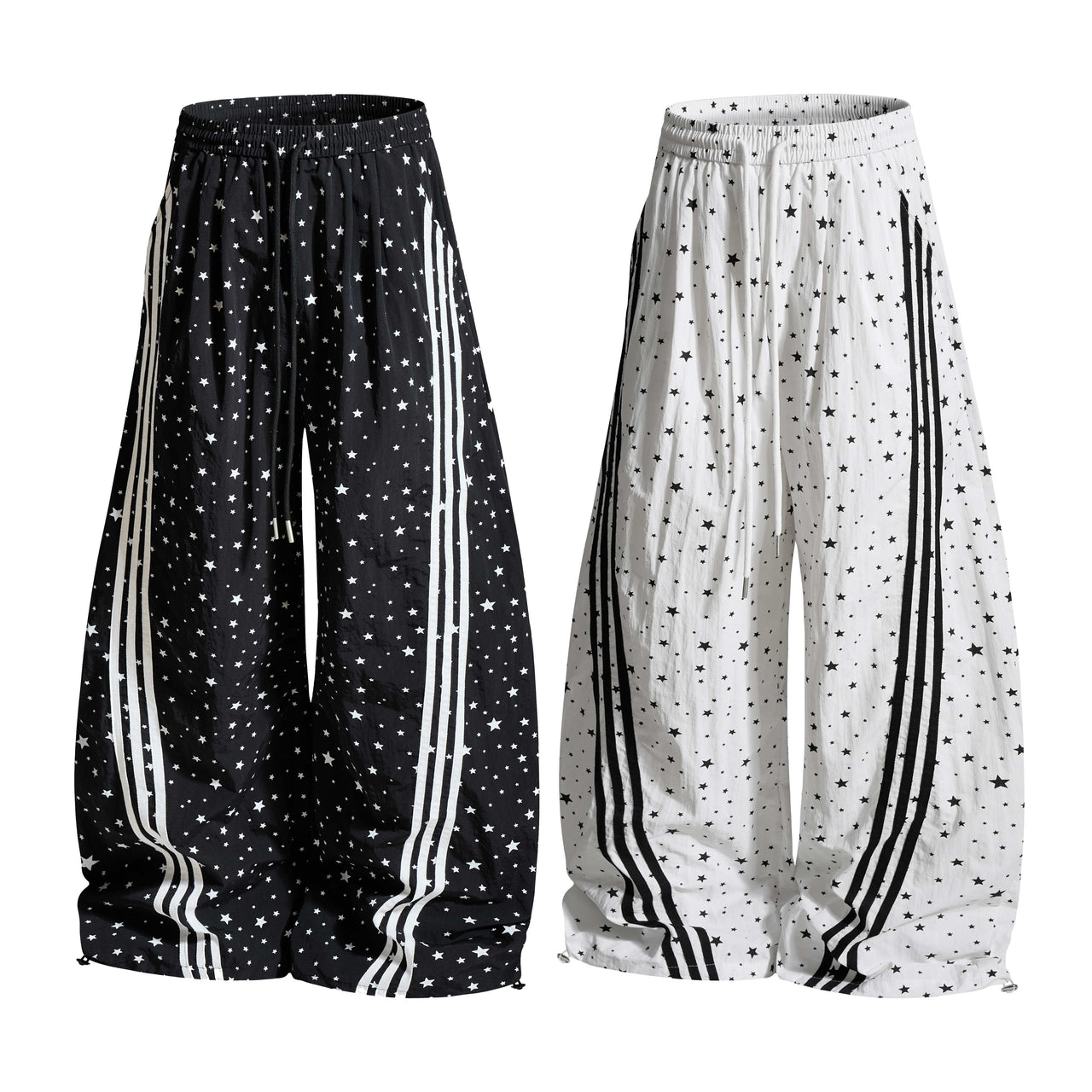Omirad Starline Track Wide-Leg Pants