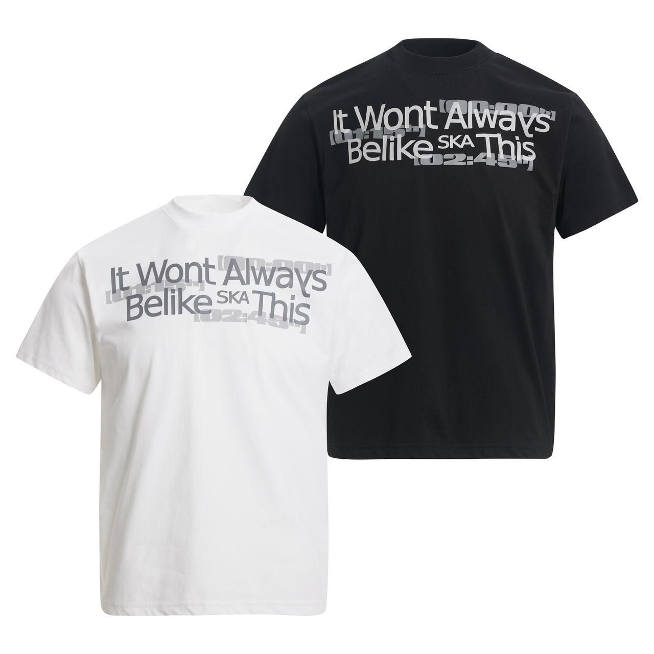American Streetwear Letter Print Tee
