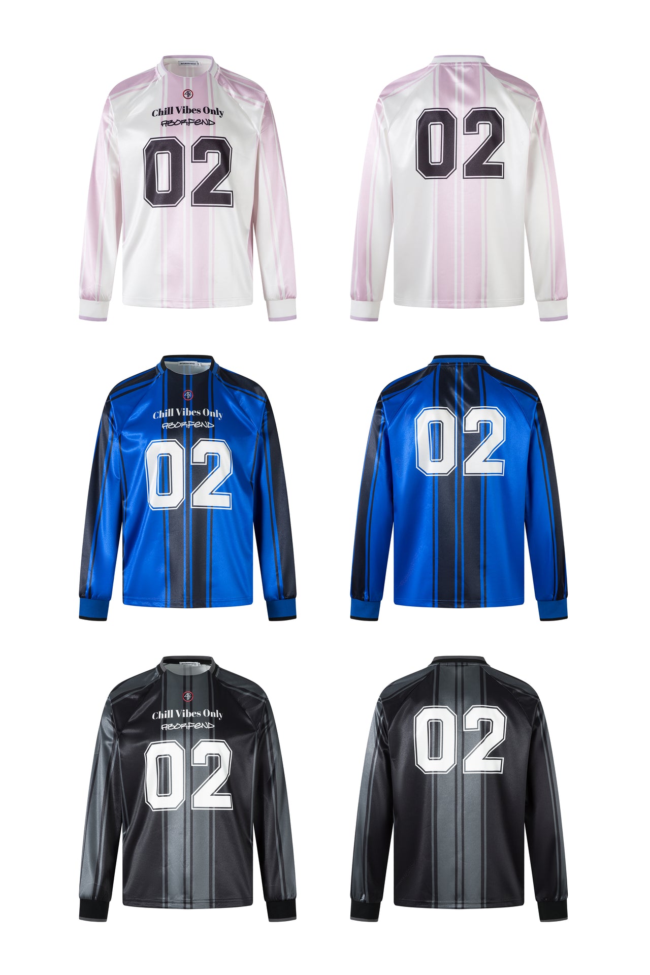 American Vintage Striped Graphic Sweatshirt