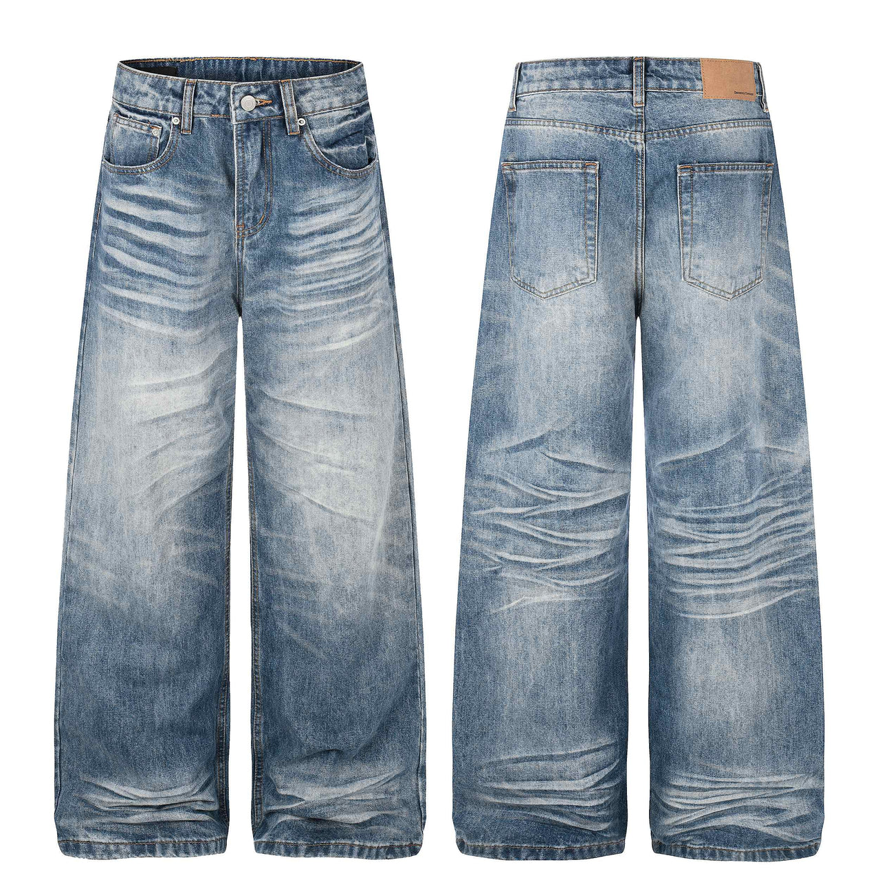 Omirad Vintage Fade Baggy Jeans