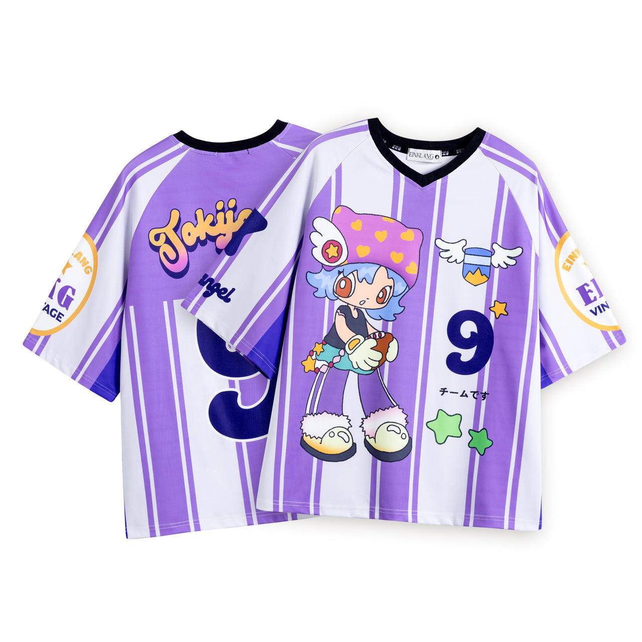 American Streetwear Cute Cartoon Print Tee