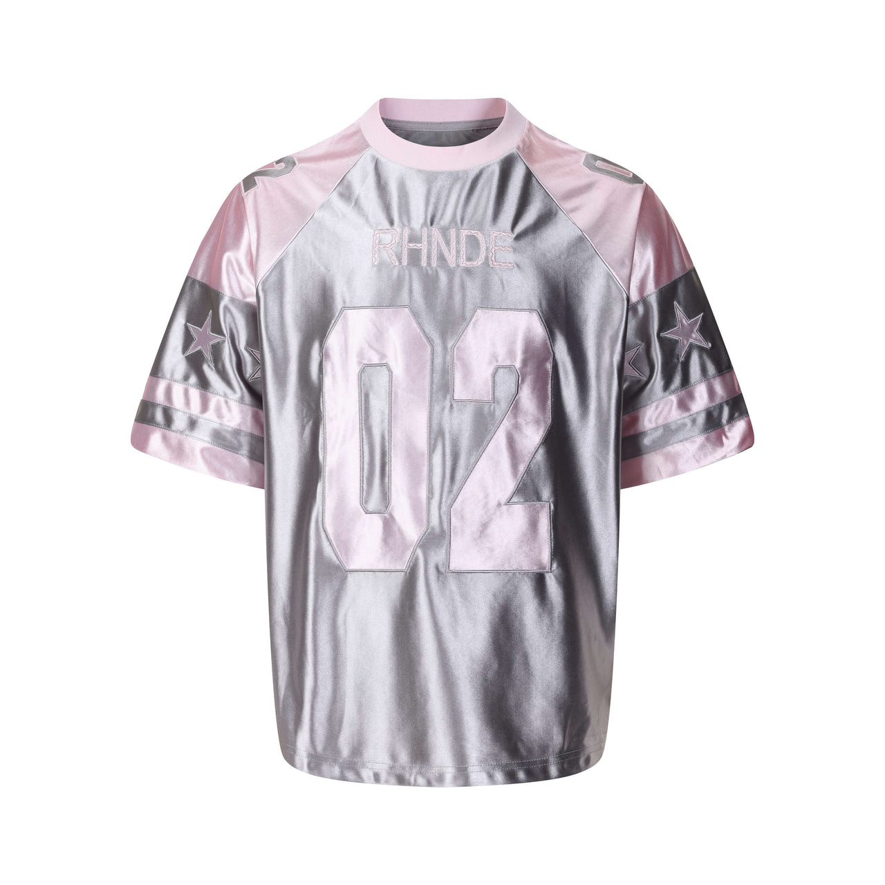 Omirad Metallic Varsity Jersey Tee