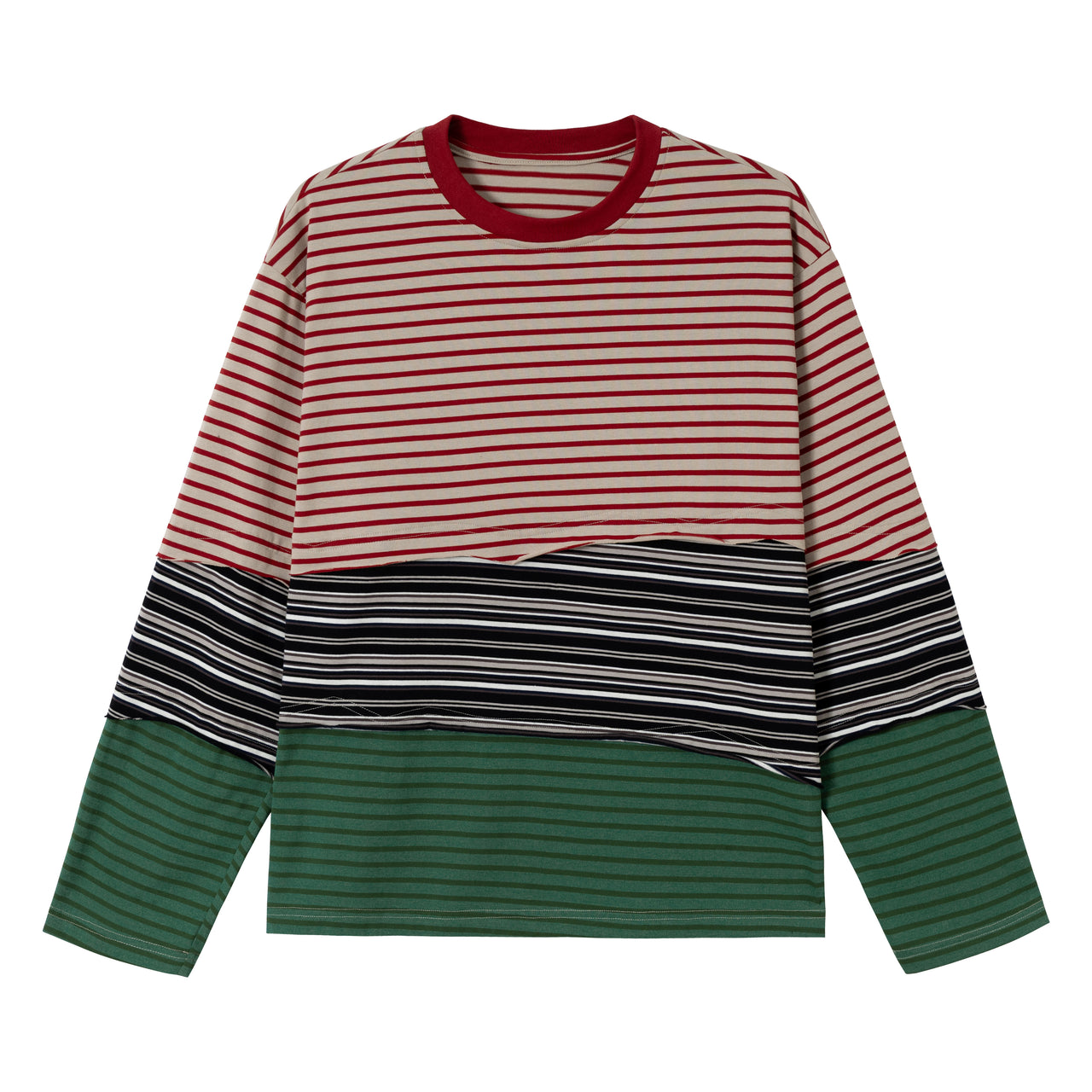Omirad Striped Long Sleeve Tee