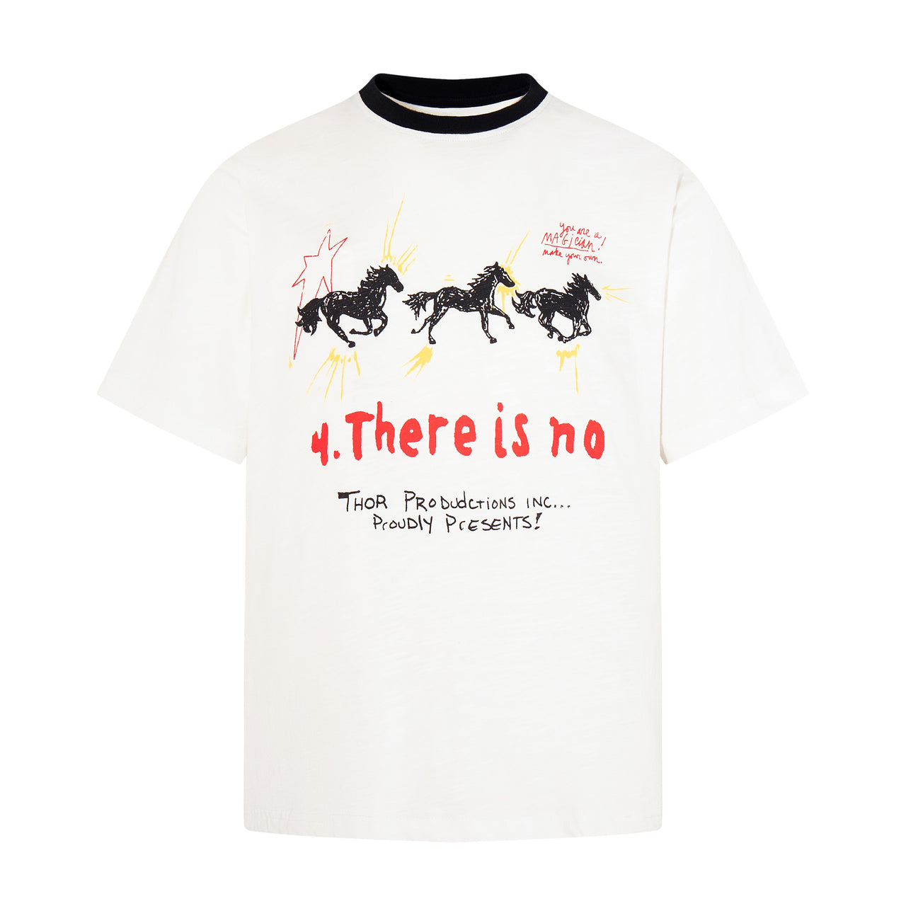 Omirad “Number Nine Horses” Graphic T-Shirt