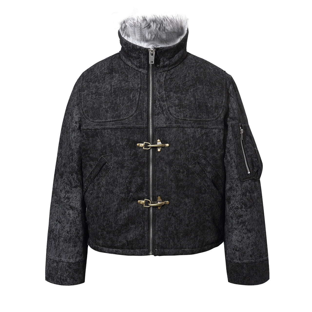 Omirad Vintage Toggle Cotton Jacket