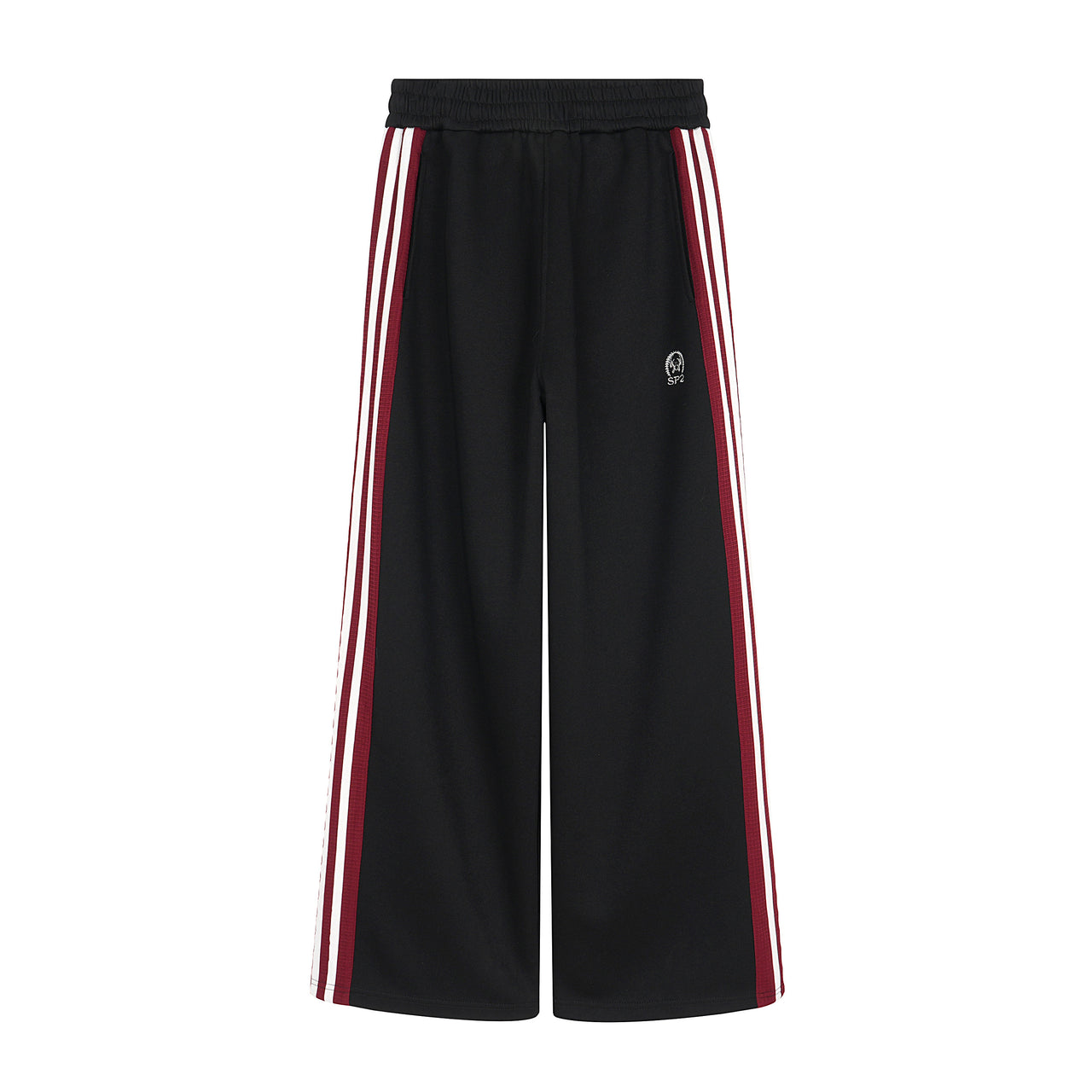 Vintage Four-Stripe Panelled Casual Pants