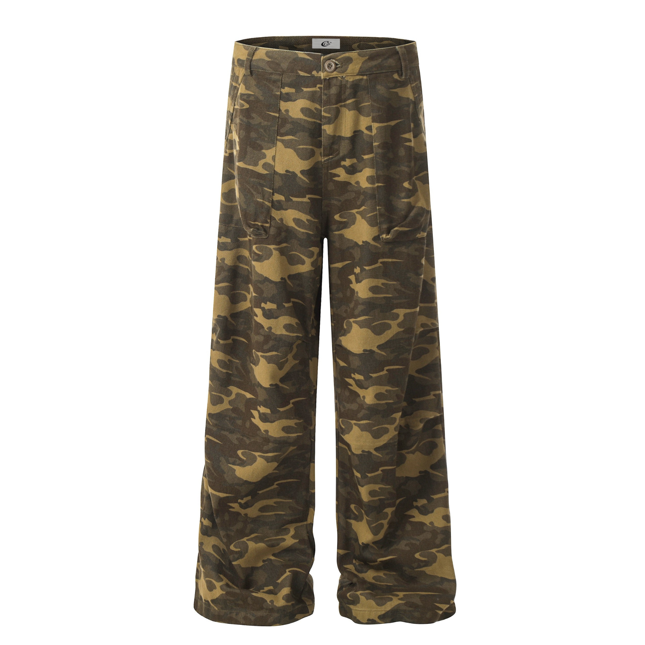 Omirad Washed Camo Wide Pants