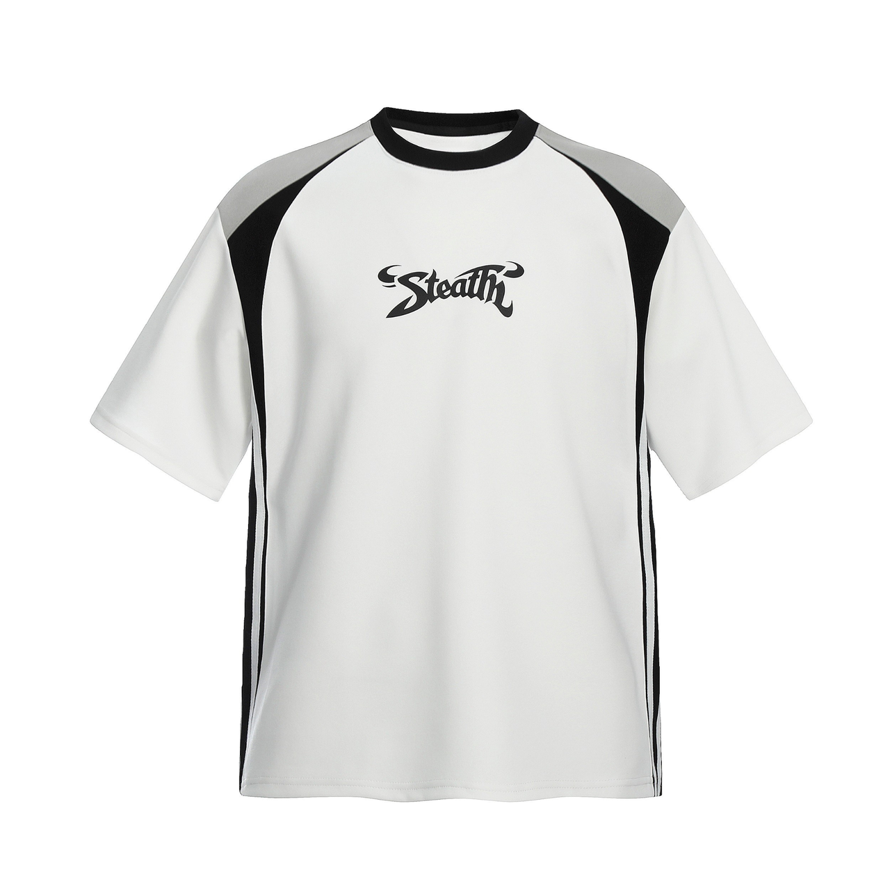 Omirad “Stealth” Panel Block Cotton Tee