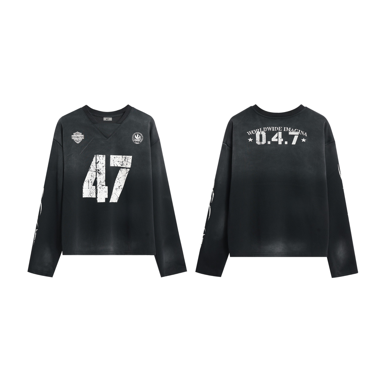 Omirad Vintage Fade Jersey Long Sleeve