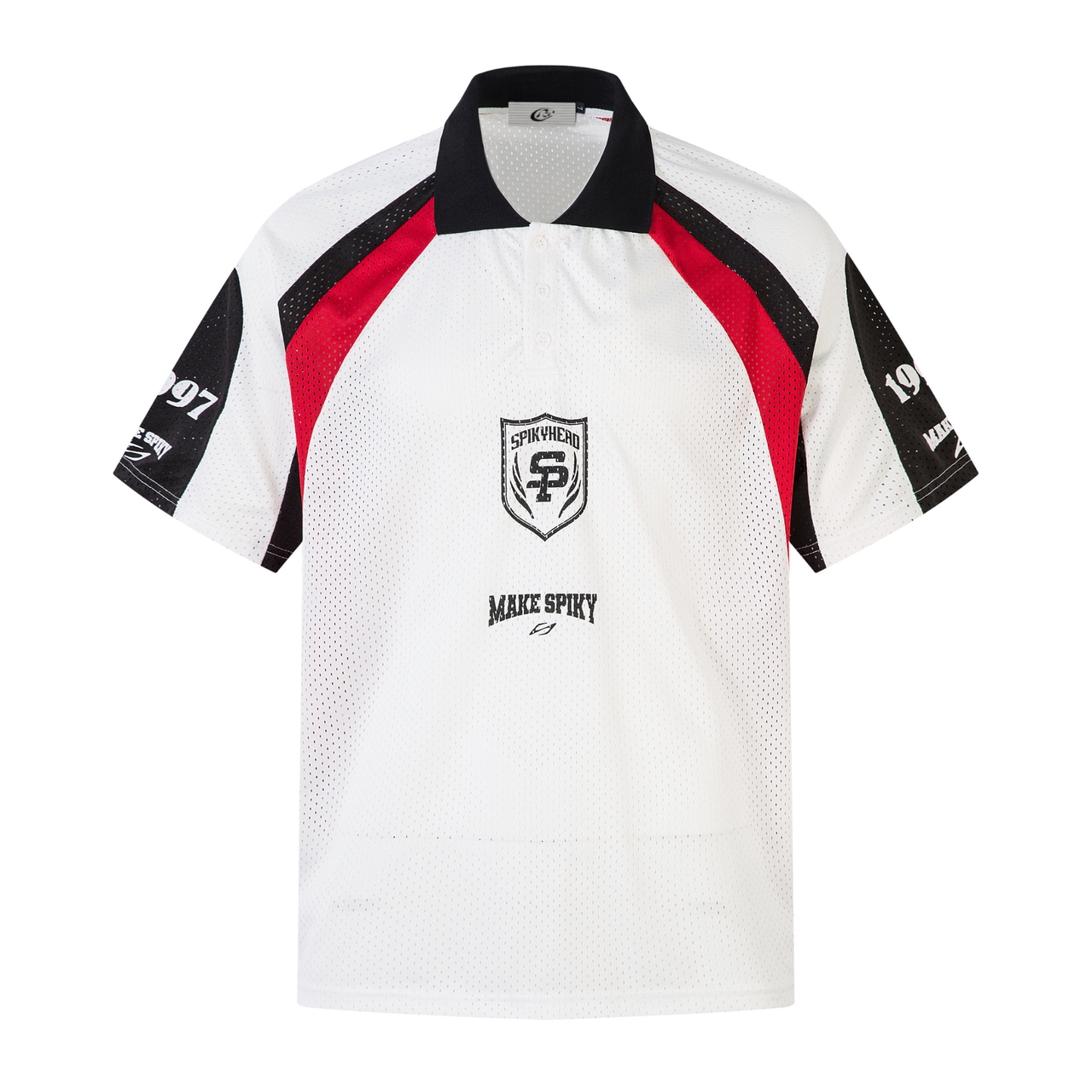 Omirad Colorblock Mesh Polo Tee