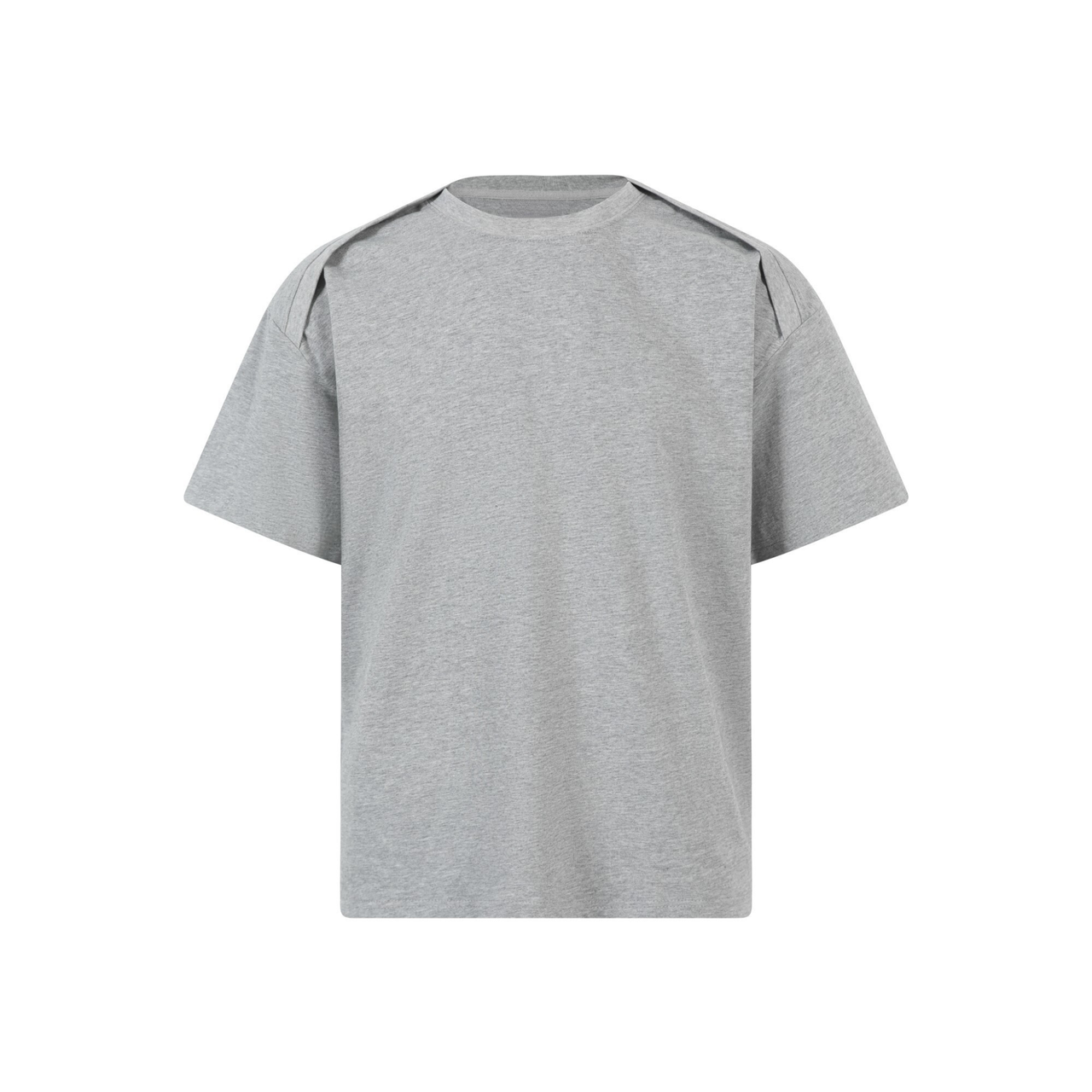 Omirad “Fold-Panel” Structured Short-Sleeve Tee