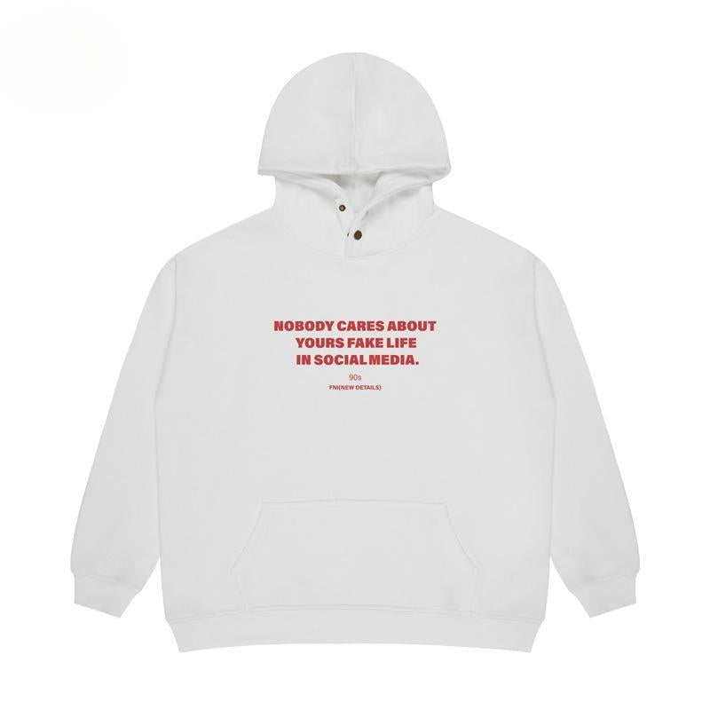 Heavyweight Cotton Fleece-Lined Hoodie