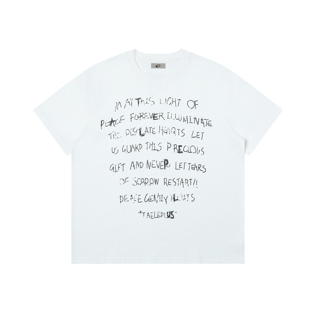 Omirad Handwritten Letter Graphic Tee