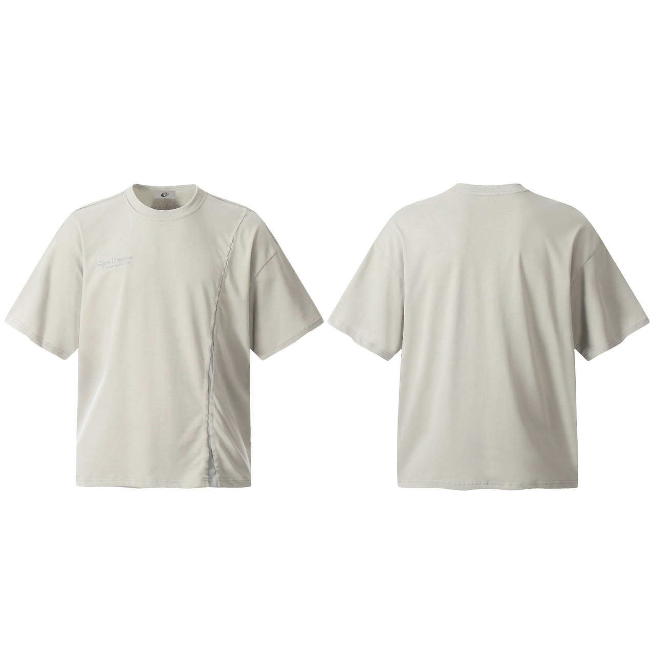 Omirad Asymmetric Stitch Tee