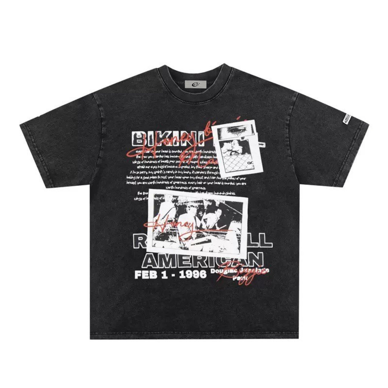 Omirad Vintage Graphic Oversized Tee