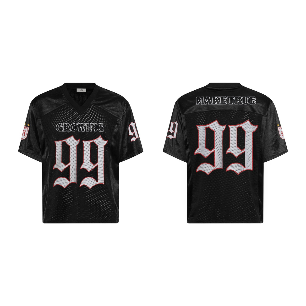 Omirad Gothic Mesh Jersey Tee