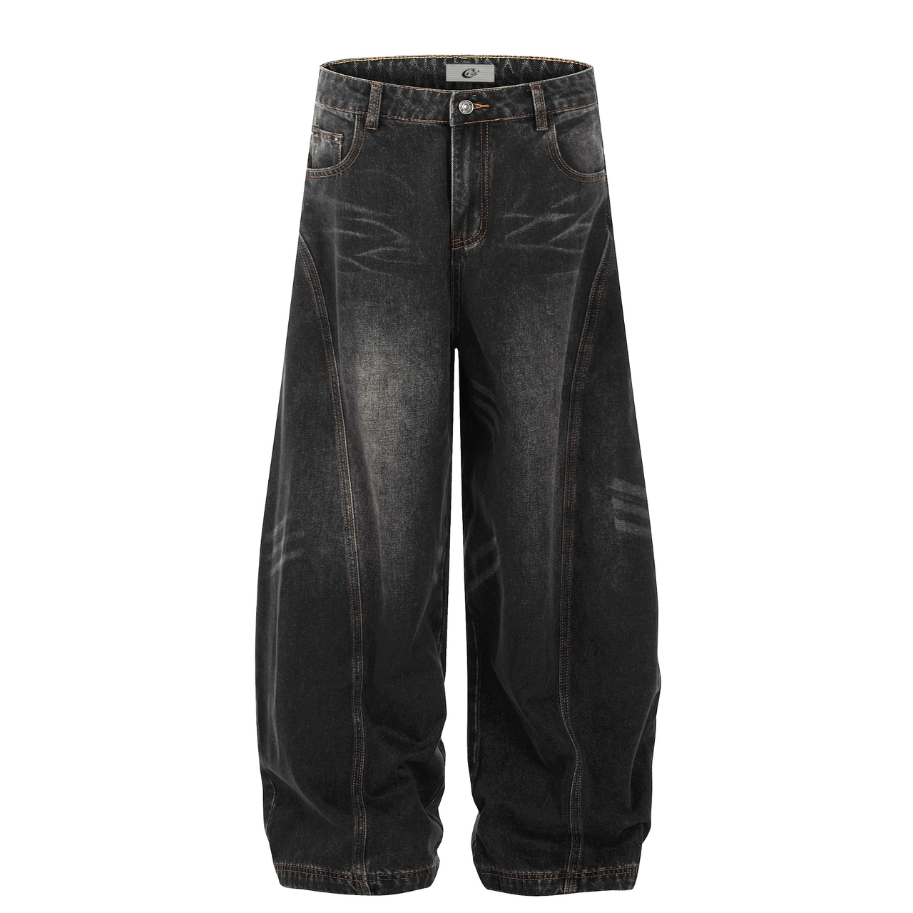 Omirad Vintage Wash Balloon Denim