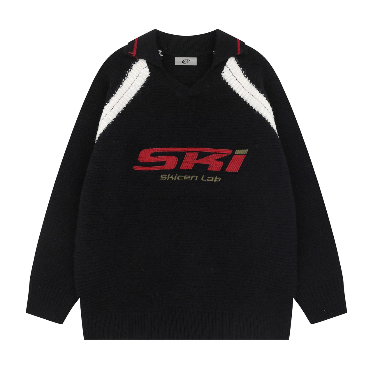 Omirad Ski Panel Knit Sweater
