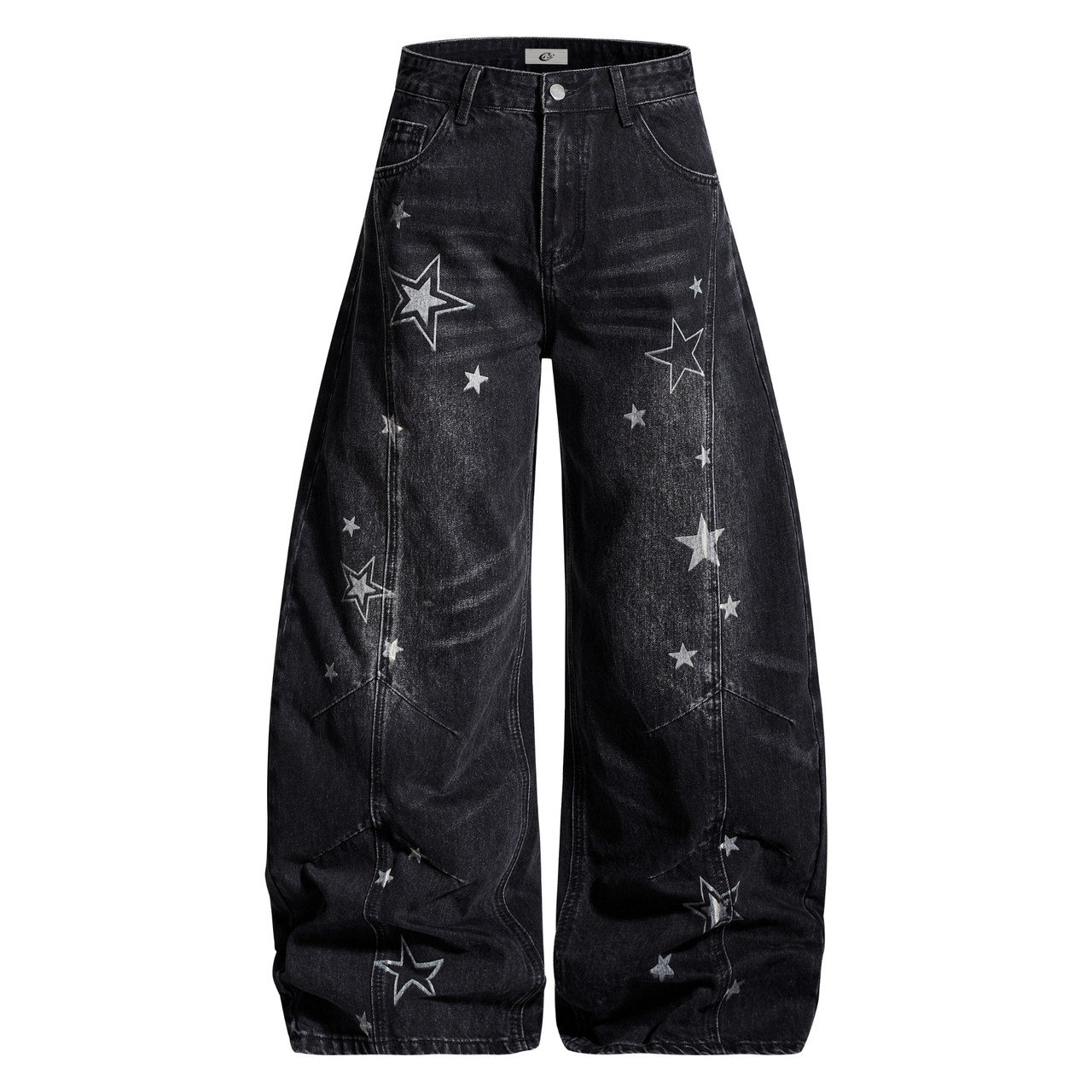 Omirad Star Washed Barrel Jeans