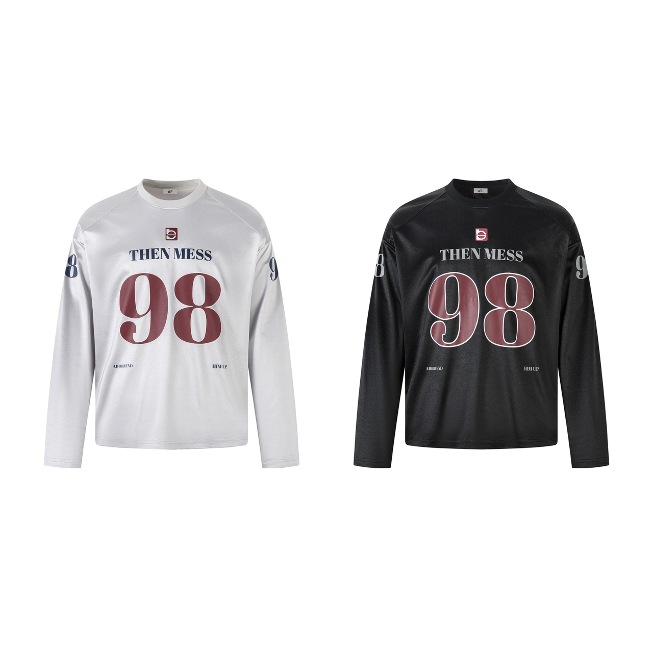 Omirad “98 THEN MESS” Long Sleeve Jersey Tee