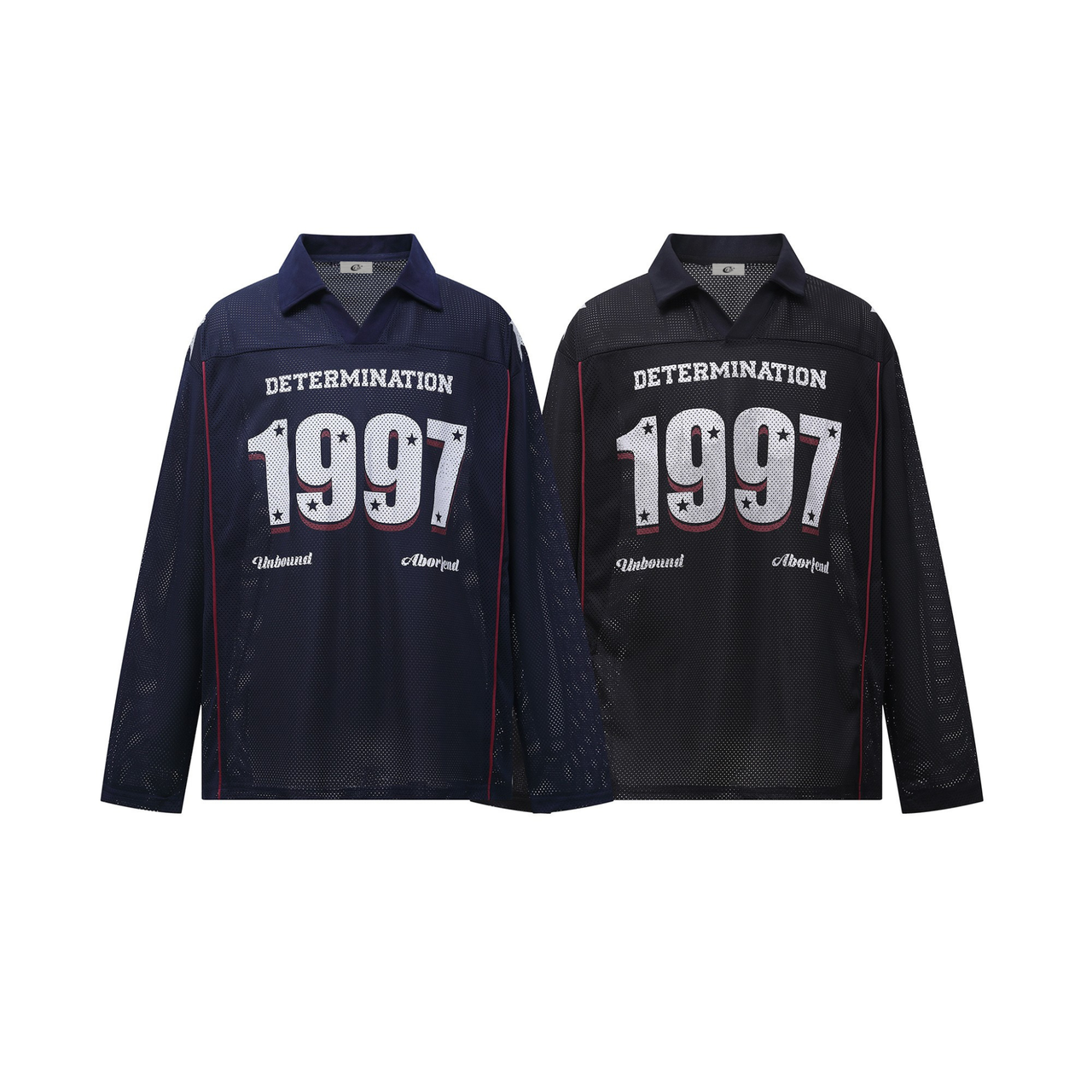 Omirad “1997 Determination” Mesh Long-Sleeve Shirt