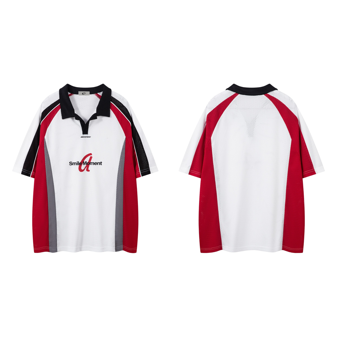 Omirad Smile Moment Patchwork Polo Jersey