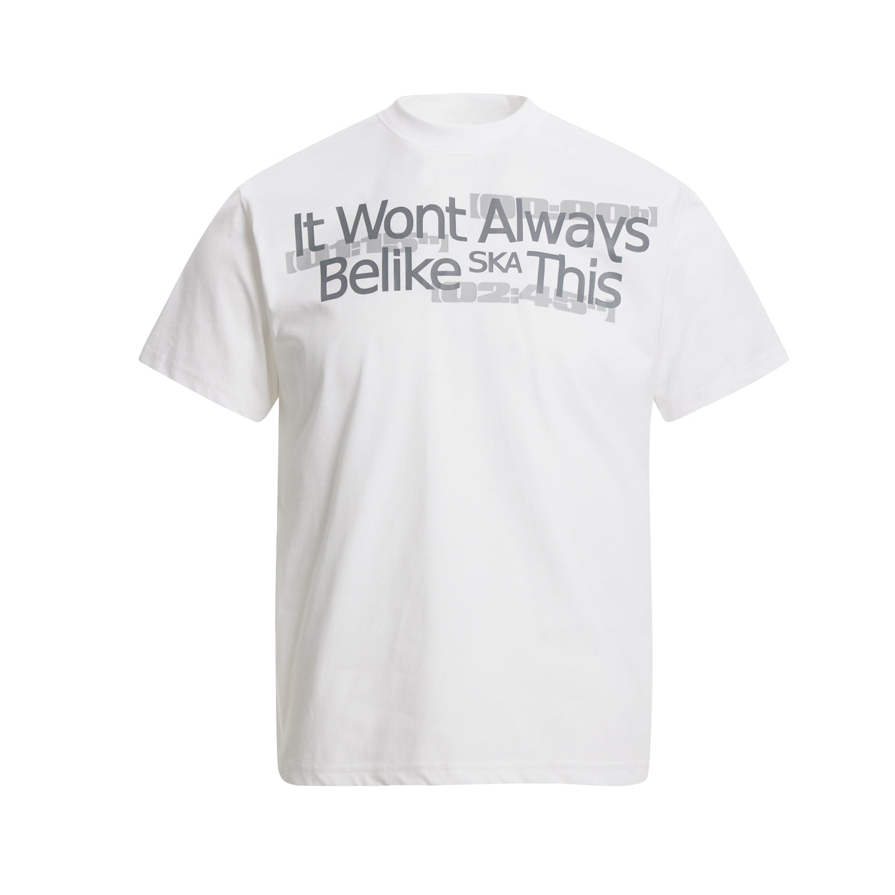 American Streetwear Letter Print Tee