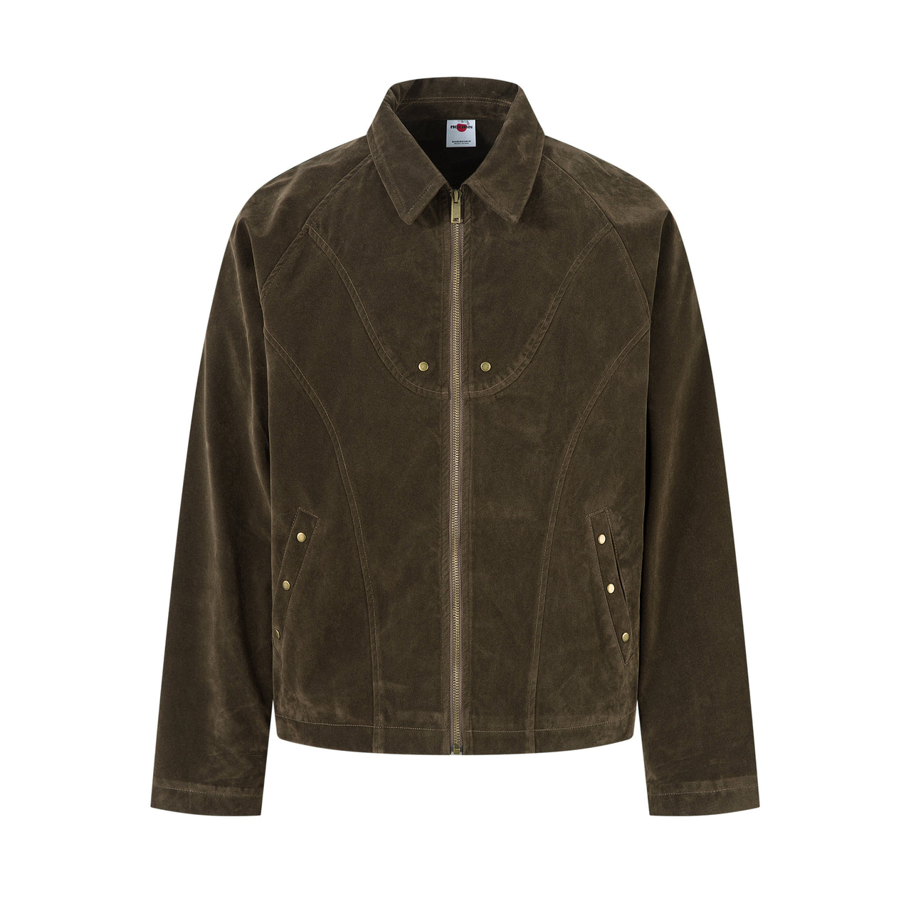 Vintage American Suede Panel Jacket