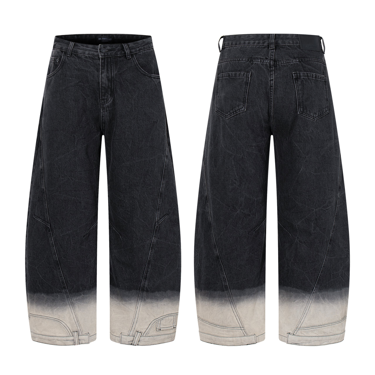 American High Street Gradient Dyed Jeans