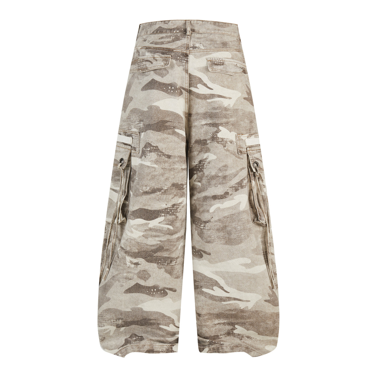 Omirad Camo Wide-Leg Cargo Pants
