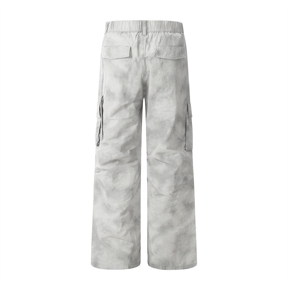 Distressed Cargo Pants