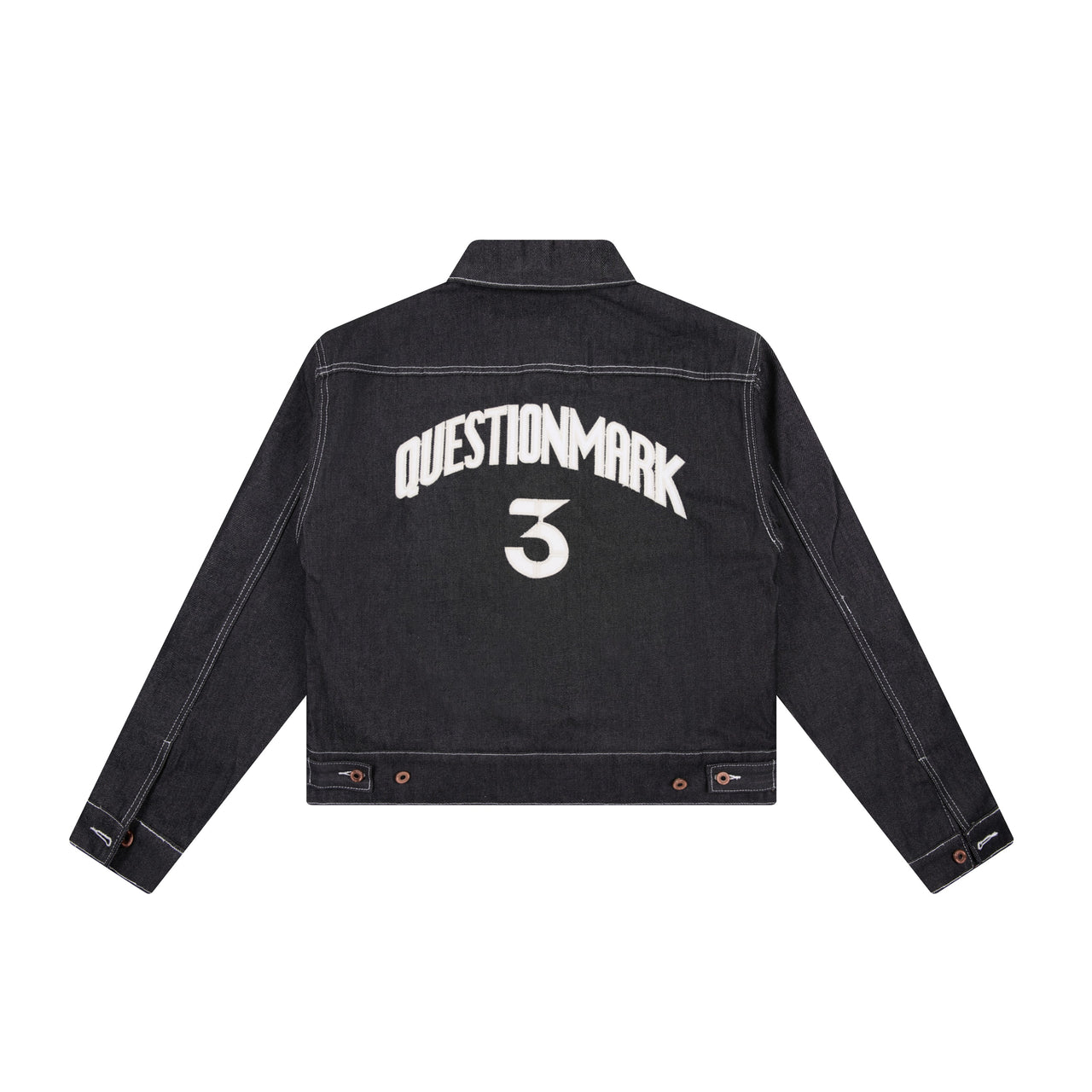 Omirad Classic Black Denim Jacket