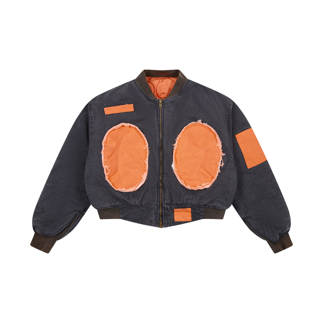 Omirad Patchwork Cotton Bomber Jacket