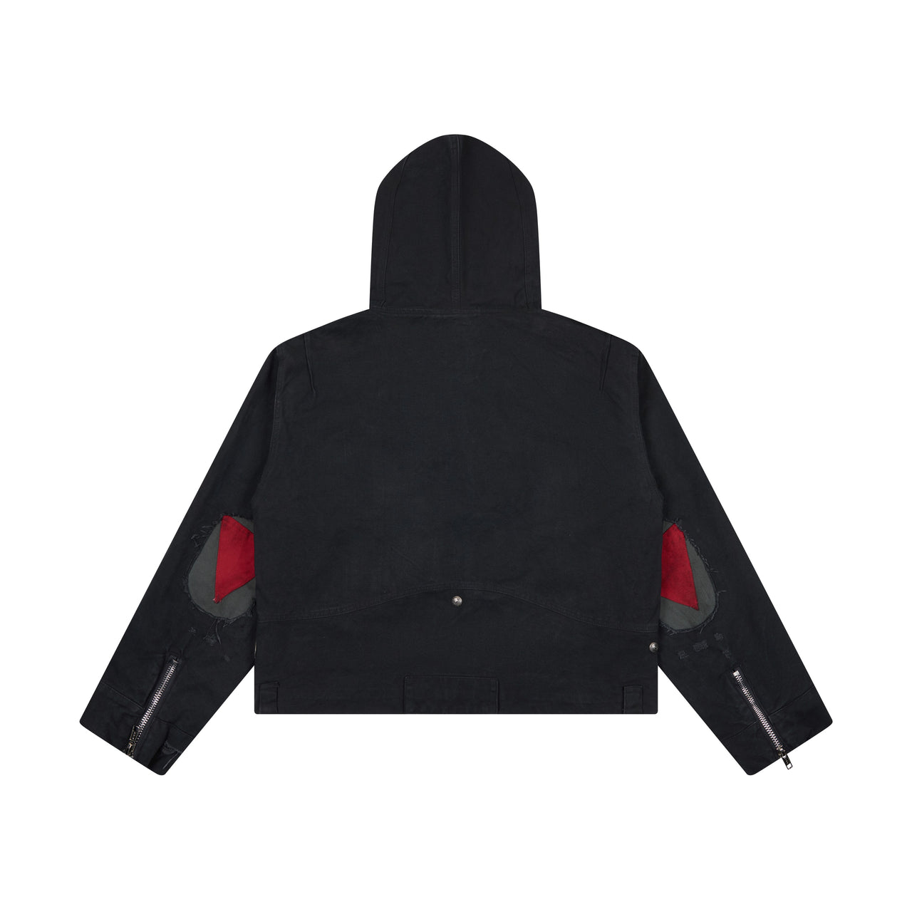 Omirad Buckle-Up Hooded Cotton Jacket