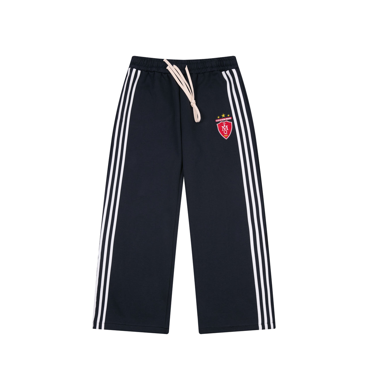 Omirad Classic Triple-Stripe Wide Track Pants