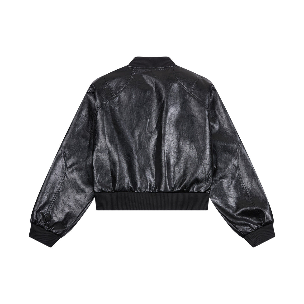 Omirad Hardware PU Bomber Jacket