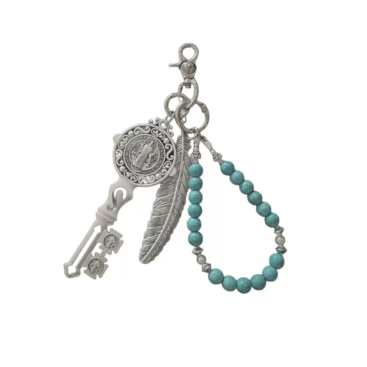 Niche Original Beaded Keychain