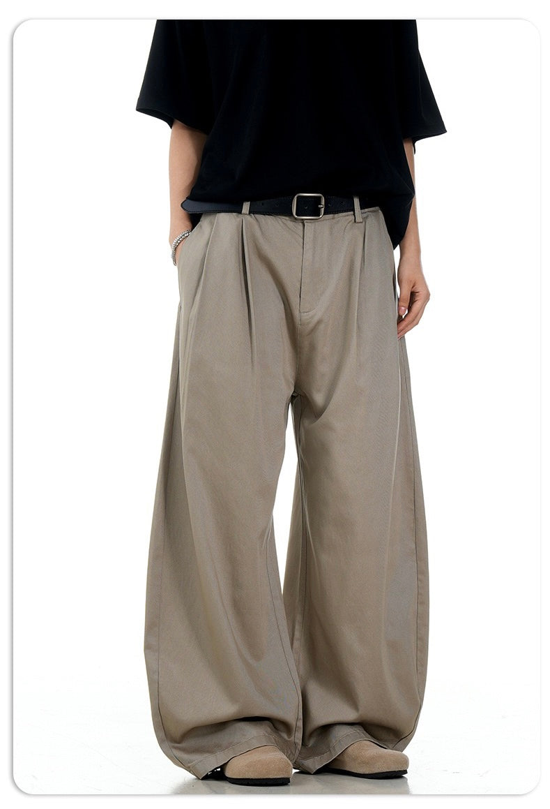 American Vintage Lyocell Curved Blade Casual Pants